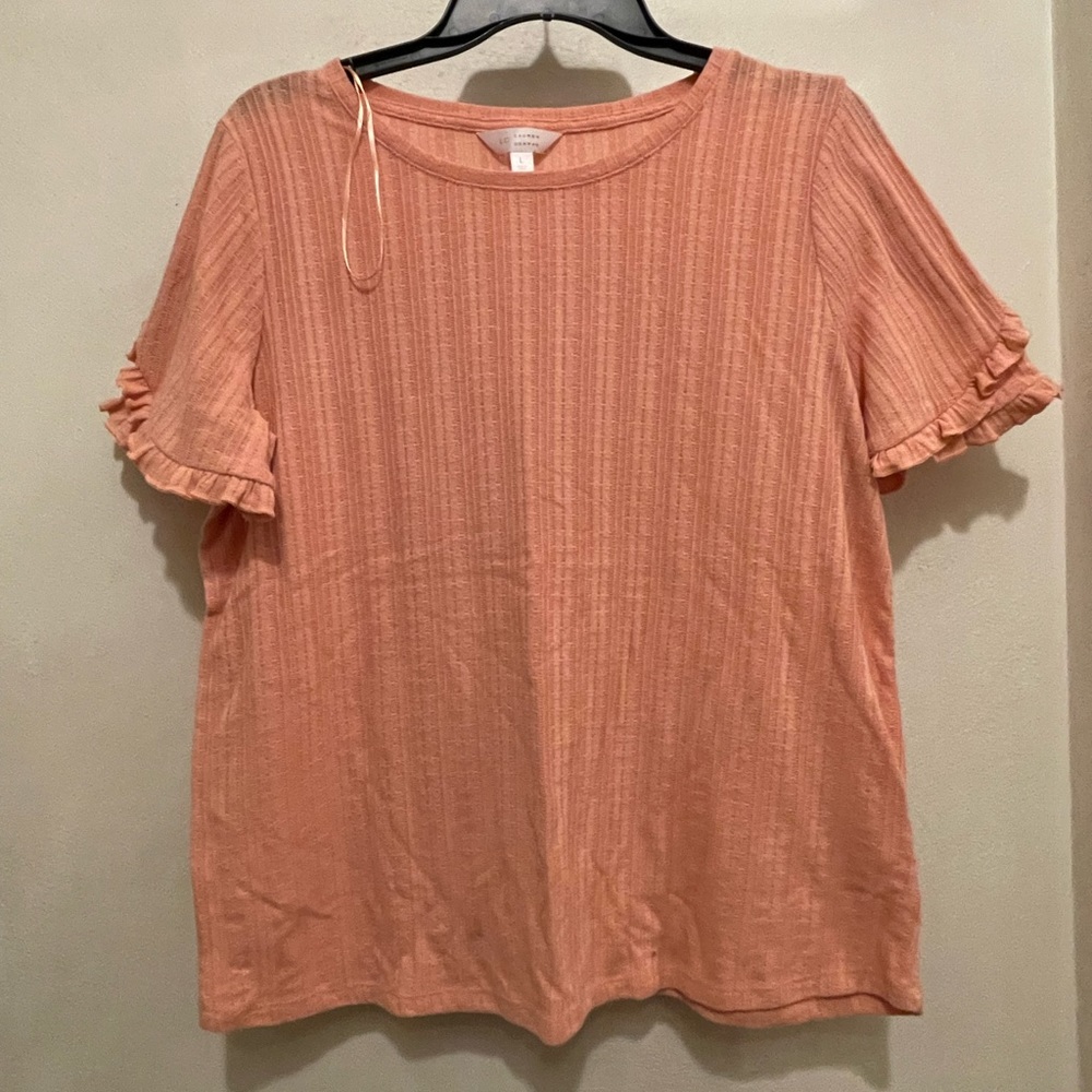 Lauren Conrad Ruffle Sleeved Top